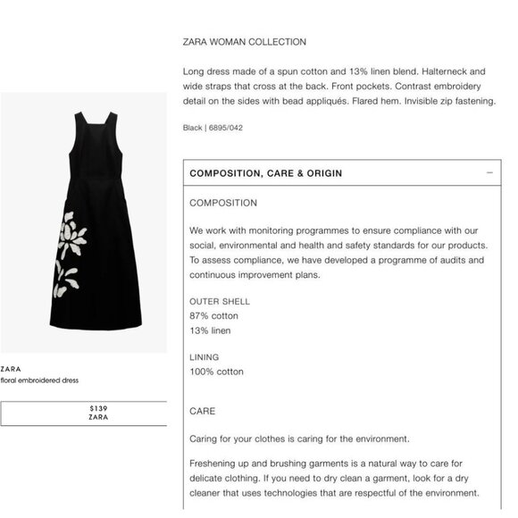 NWT ZARA WOMEN COLLECTION - Picture 6 of 6